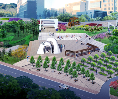 高新區(qū)依戀小廣場(chǎng)